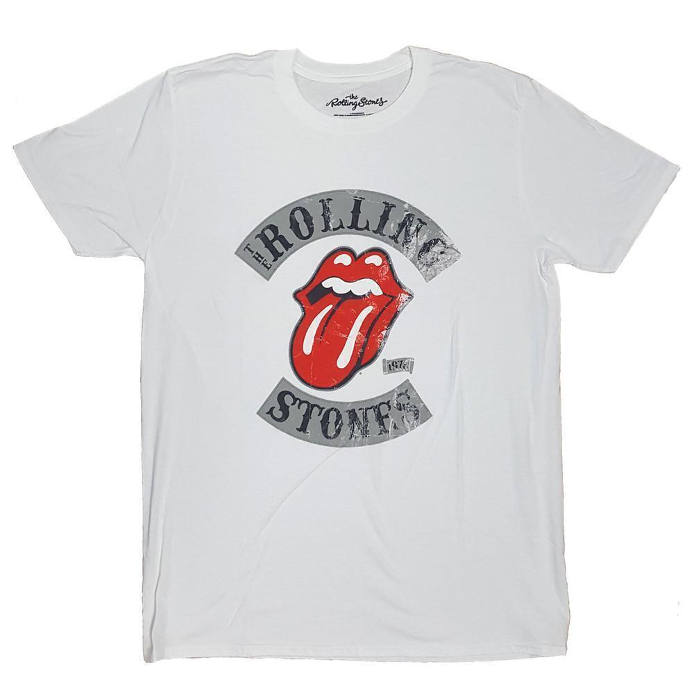 The Rolling Stones Unisex T Shirt Distressed Tour 78